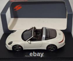 Porsche 911 (991) Targa 4s 2015 White 143 Spark S4933 EXTREMELY RARE! (8)