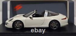 Porsche 911 (991) Targa 4s 2015 White 143 Spark S4933 EXTREMELY RARE! (8)