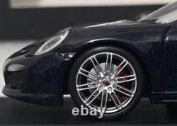Porsche 911 (991) Turbo S 2013 Blue Met 143 Minichamps 410062220 Limited (15)