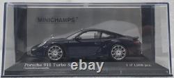 Porsche 911 (991) Turbo S 2013 Blue Met 143 Minichamps 410062220 Limited (15)