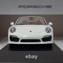 Porsche 911 991 Turbo S Cabriolet 2013 White 143 Minichamps WAP 020 311 0E (7)