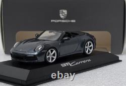 Porsche 911 992 Carrera 4 Cabriolet 2019 Grey 143 Minichamps WAP 020 175 0K (4)
