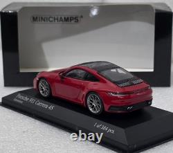 Porsche 911 (992) Carrera 4S 2019 Carmine Red 143 Minichamps 410069321 (17)