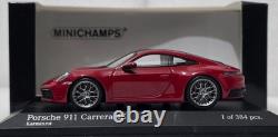 Porsche 911 (992) Carrera 4S 2019 Carmine Red 143 Minichamps 410069321 (17)