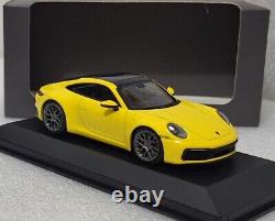 Porsche 911 (992) Carrera 4S Coupe 2019 Yellow 143 Minichamps WAP0201720K (13)