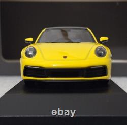 Porsche 911 (992) Carrera 4S Coupe 2019 Yellow 143 Minichamps WAP0201720K (13)