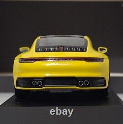 Porsche 911 (992) Carrera 4S Coupe 2019 Yellow 143 Minichamps WAP0201720K (13)