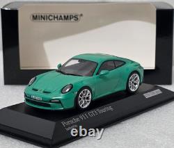 Porsche 911 992 GT3 Touring Green 143 Minichamps 413069609 Limited Diecast (14)