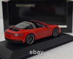Porsche 911 (992) Targa 4 GTS 2021 Red 143 Minichamps 410061060 SUPERB! (7)