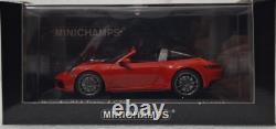 Porsche 911 (992) Targa 4 GTS 2021 Red 143 Minichamps 410061060 SUPERB! (7)