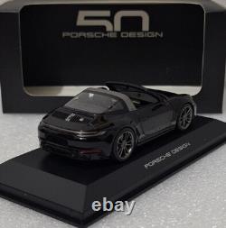 Porsche 911 992 Targa 4 GTS Black 50 Years Porsche Design 143 Minichamps WAP 9