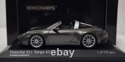 Porsche 911 (992) Targa 4S 2020 Grey Met 143 Minichamps 1 of 576 PCS RARE! (6)