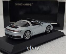 Porsche 911 (992)Targa 4S 2020 Silver 143 Minichamps 410069560 SUPER RARE! (6)
