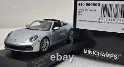 Porsche 911 (992)Targa 4S 2020 Silver 143 Minichamps 410069560 SUPER RARE! (6)