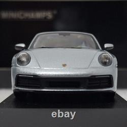 Porsche 911 (992)Targa 4S 2020 Silver 143 Minichamps 410069560 SUPER RARE! (6)