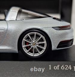 Porsche 911 (992)Targa 4S 2020 Silver 143 Minichamps 410069560 SUPER RARE! (6)