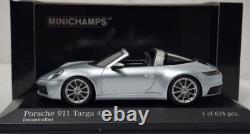 Porsche 911 (992)Targa 4S 2020 Silver 143 Minichamps 410069560 SUPER RARE! (6)