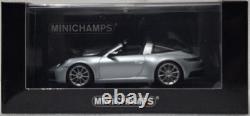 Porsche 911 (992)Targa 4S 2020 Silver 143 Minichamps 410069560 SUPER RARE! (6)