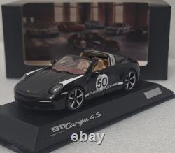 Porsche 911 (992) Targa 4S Heritage Edition #50 Black 143 Spark WAP0209170NC9X