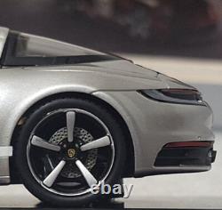 Porsche 911 (992) Targa 4S Heritage Edition #50 Silver 143 Spark WAP0209200NM7Z