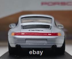 Porsche 911 (993) Carrera 1993 Silver 43 Minichamps WAP 020 002 RARE! (15)