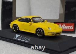 Porsche 911 993 Carrera 4S 1995 Yellow 143 Schuco 04154Y EXTREMELY RARE