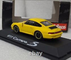 Porsche 911 993 Carrera 4S 1995 Yellow 143 Schuco 04154Y EXTREMELY RARE