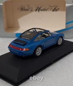 Porsche 911 993 Targa 1995 Blue Met 143 Minichamps 430063060 Diecast Model (16)