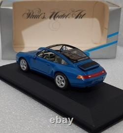Porsche 911 993 Targa 1995 Blue Met 143 Minichamps 430063060 Diecast Model (16)