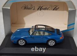 Porsche 911 993 Targa 1995 Blue Met 143 Minichamps 430063060 Diecast Model (16)