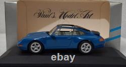 Porsche 911 993 Targa 1995 Blue Met 143 Minichamps 430063060 Diecast Model (16)