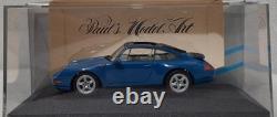 Porsche 911 993 Targa 1995 Blue Met 143 Minichamps 430063060 Diecast Model (16)