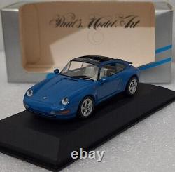 Porsche 911 (993) Targa 1995 Blue Met 143 Minichamps 430063060 SUPER RARE! (7)