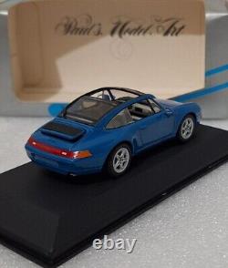 Porsche 911 (993) Targa 1995 Blue Met 143 Minichamps 430063060 SUPER RARE! (7)