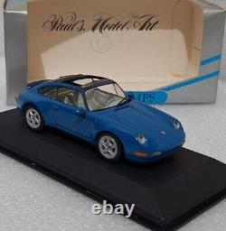 Porsche 911 (993) Targa 1995 Blue Met 143 Minichamps 430063060 SUPER RARE! (7)