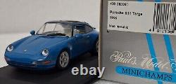 Porsche 911 (993) Targa 1995 Blue Met 143 Minichamps 430063060 SUPER RARE! (7)