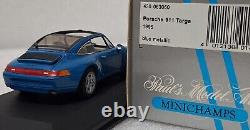 Porsche 911 (993) Targa 1995 Blue Met 143 Minichamps 430063060 SUPER RARE! (7)