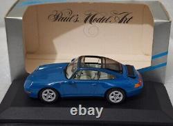 Porsche 911 (993) Targa 1995 Blue Met 143 Minichamps 430063060 SUPER RARE! (7)