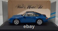 Porsche 911 (993) Targa 1995 Blue Met 143 Minichamps 430063060 SUPER RARE! (7)