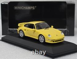 Porsche 911 (993) Turbo S 1998 Yellow 143 Mnichamps 430069270 SUPER RARE! (15)