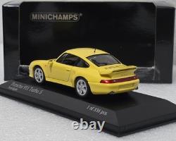 Porsche 911 (993) Turbo S 1998 Yellow 143 Mnichamps 430069270 SUPER RARE! (15)