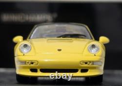 Porsche 911 (993) Turbo S 1998 Yellow 143 Mnichamps 430069270 SUPER RARE! (15)