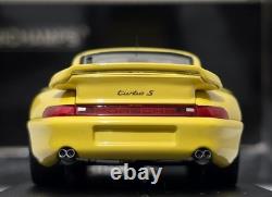 Porsche 911 (993) Turbo S 1998 Yellow 143 Mnichamps 430069270 SUPER RARE! (15)
