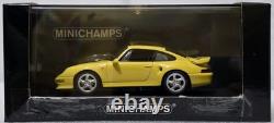 Porsche 911 (993) Turbo S 1998 Yellow 143 Mnichamps 430069270 SUPER RARE! (15)