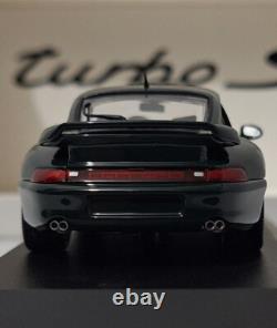 Porsche 911 993 Turbo S 3.6 1998 Brewster Green 1/43 Minichamps MAP 020 025 16