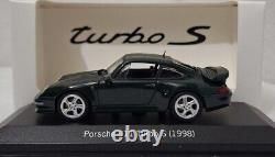 Porsche 911 993 Turbo S 3.6 1998 Brewster Green 143 Minichamps MAP 020 025 16