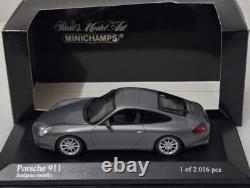 Porsche 911 (996) Carrera 4 2001 Grey 143 Minichamps 400061020 SUPER RARE! (6)