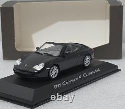 Porsche 911 (996) Carrera 4 Cabriolet 1997 Black 143 Minichamps WAP 020 085 12