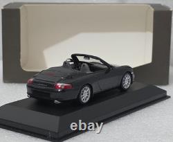 Porsche 911 (996) Carrera 4 Cabriolet 1997 Black 143 Minichamps WAP 020 085 12