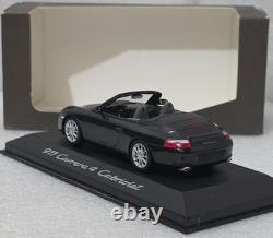 Porsche 911 (996) Carrera 4 Cabriolet 1997 Black 143 Minichamps WAP 020 085 12